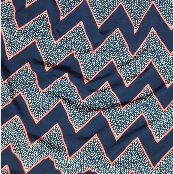Womens Maxi Sundress XS Sleeveless Three Pink Hearts Trixxi Aztec Chevron Design - Picture 3 of 9